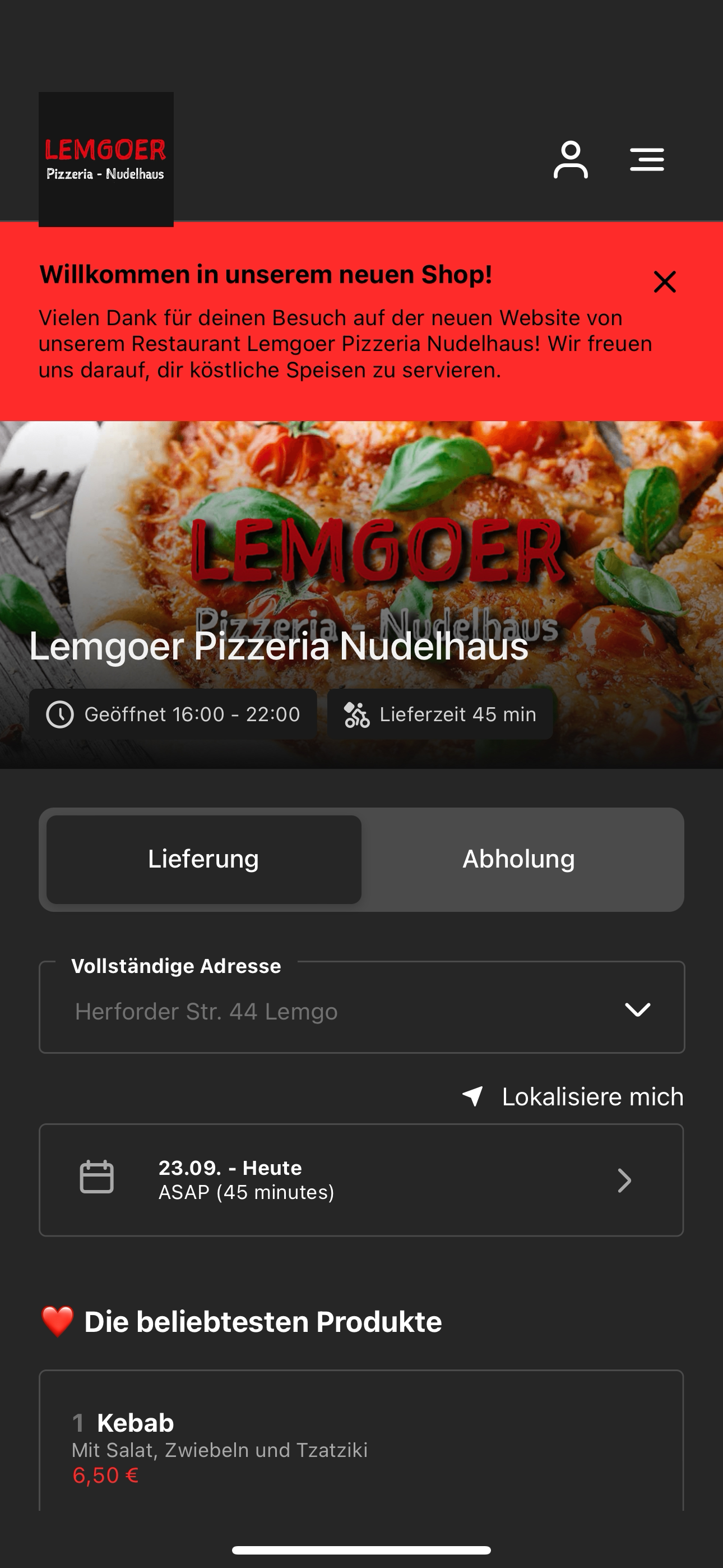 Lemgoer Pizzeria Nudelhaus