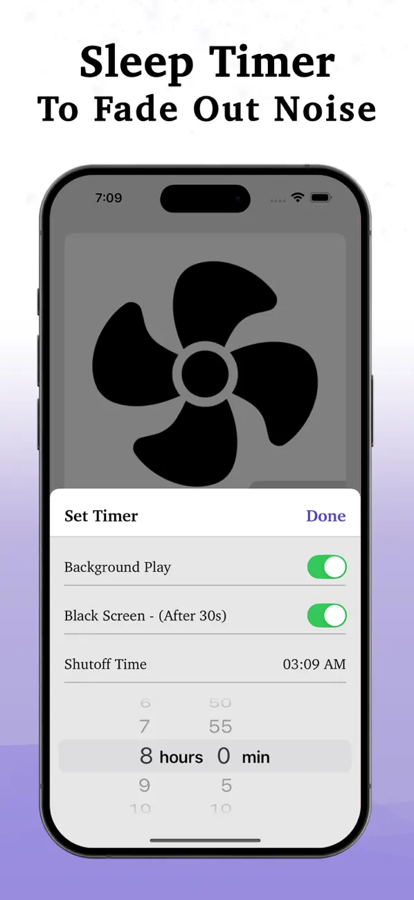 Screenshot #3 pour Fan Noise - White Noise Baby