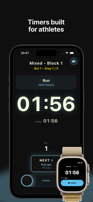 Evox: WOD Timer & Training HQ Screenshot 1 of 7