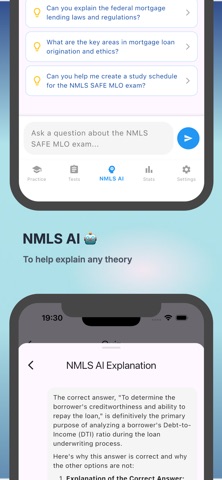 NMLS SAFE MLO Flashcards iPhone screenshot