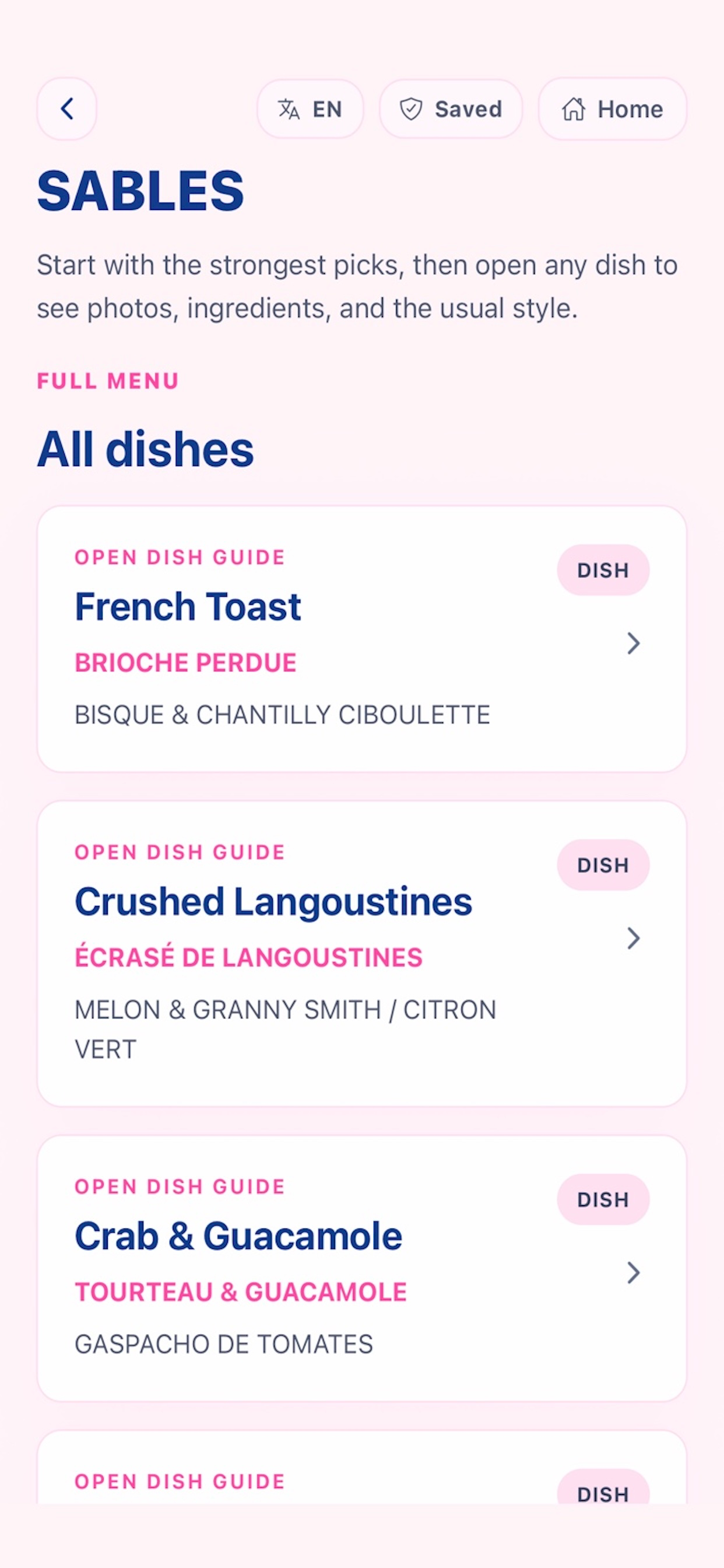 MenuTeller screenshot 4