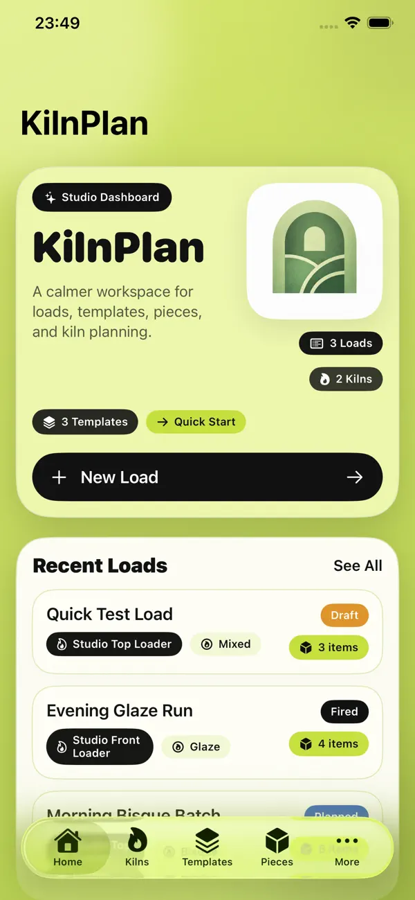 Screenshot #3 pour kilnplan