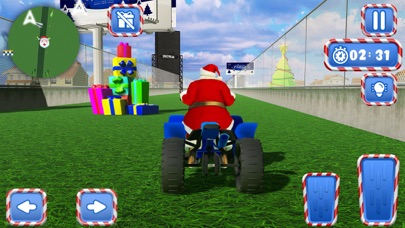 Santa Quad Bike Racing Game Screenshot