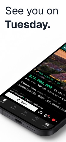 Tuesday - a new way to MLS screenshot