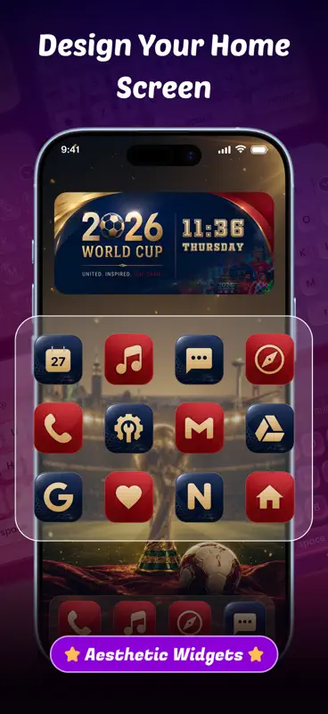 Widget Theme: Fonts & Keyboard screenshot 7 of 9