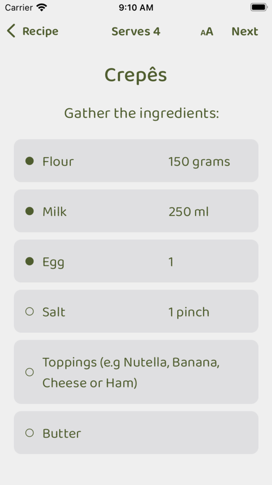 #2. recipeme - the pocket cookbook (iOS) Podle: Christopher McDonald