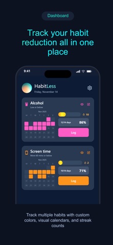 Habit Tracker: HabitLess Screenshot 5 of 8