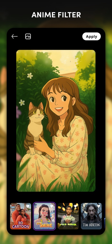 Toonapp: AI Photo & Video Art - Anime Style Filters