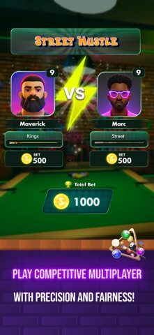 8 Ball Masters League iPhone screenshot