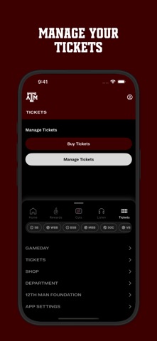 12th Man Mobile iPhone screenshot 2
