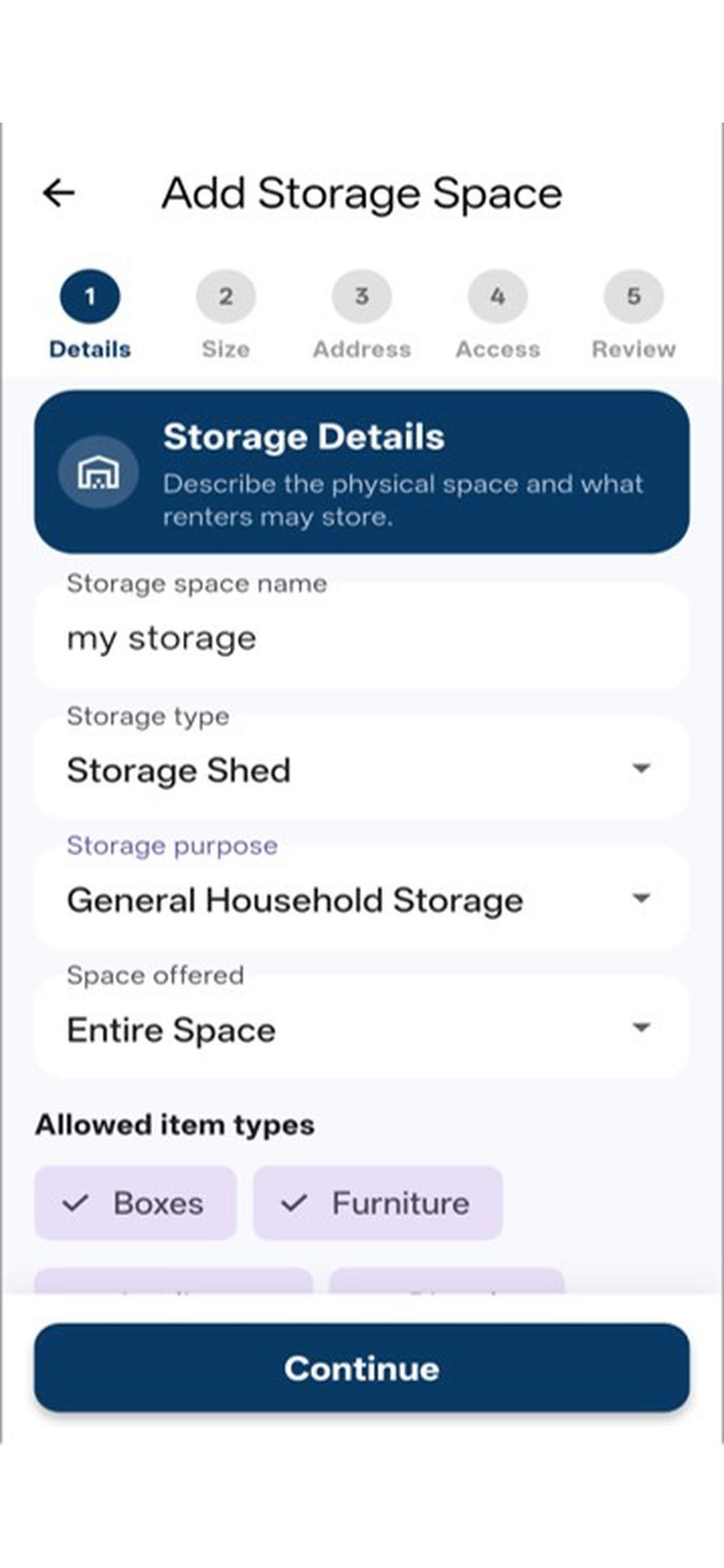 Budget Storage Marketplace screenshot 4