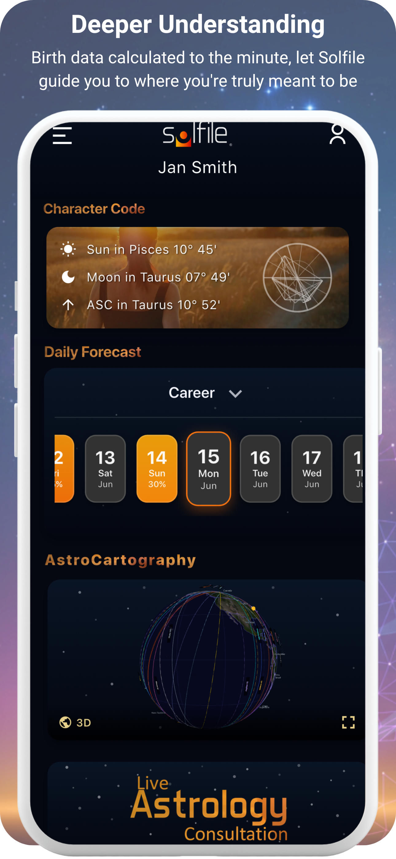 Solfile Astrology screenshot 2