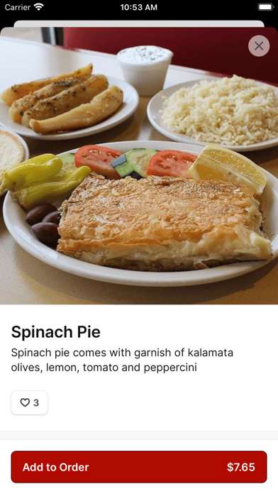 Hub's Restaurant To Go iPhone screenshot 3 - Food & Drink app