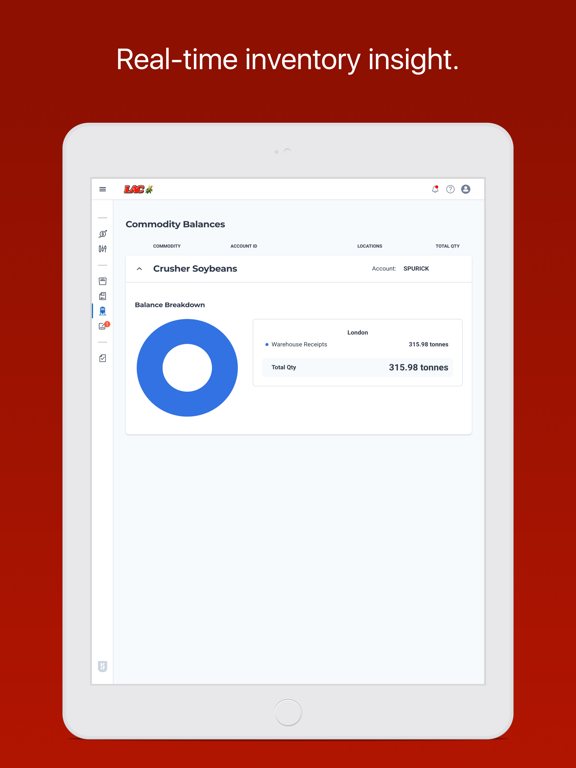 London Ag iPad screenshot 7 - Business app