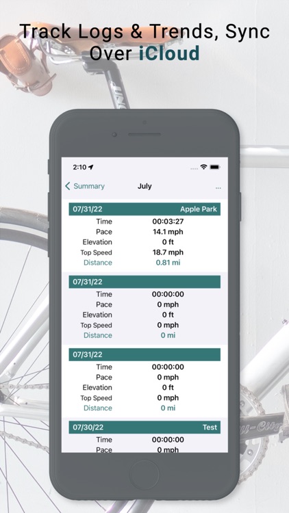 Bike Bell - Ride Tracker