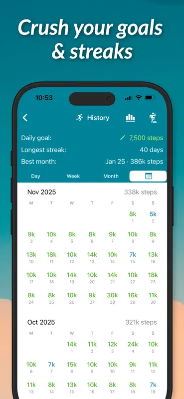 StepUp Pedometer Step Counter screenshot 2 of 7