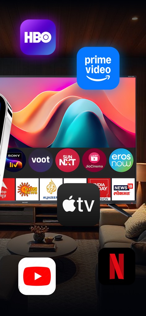 Remote for Samsung. Control TV - smart-tv-streaming-apps-control