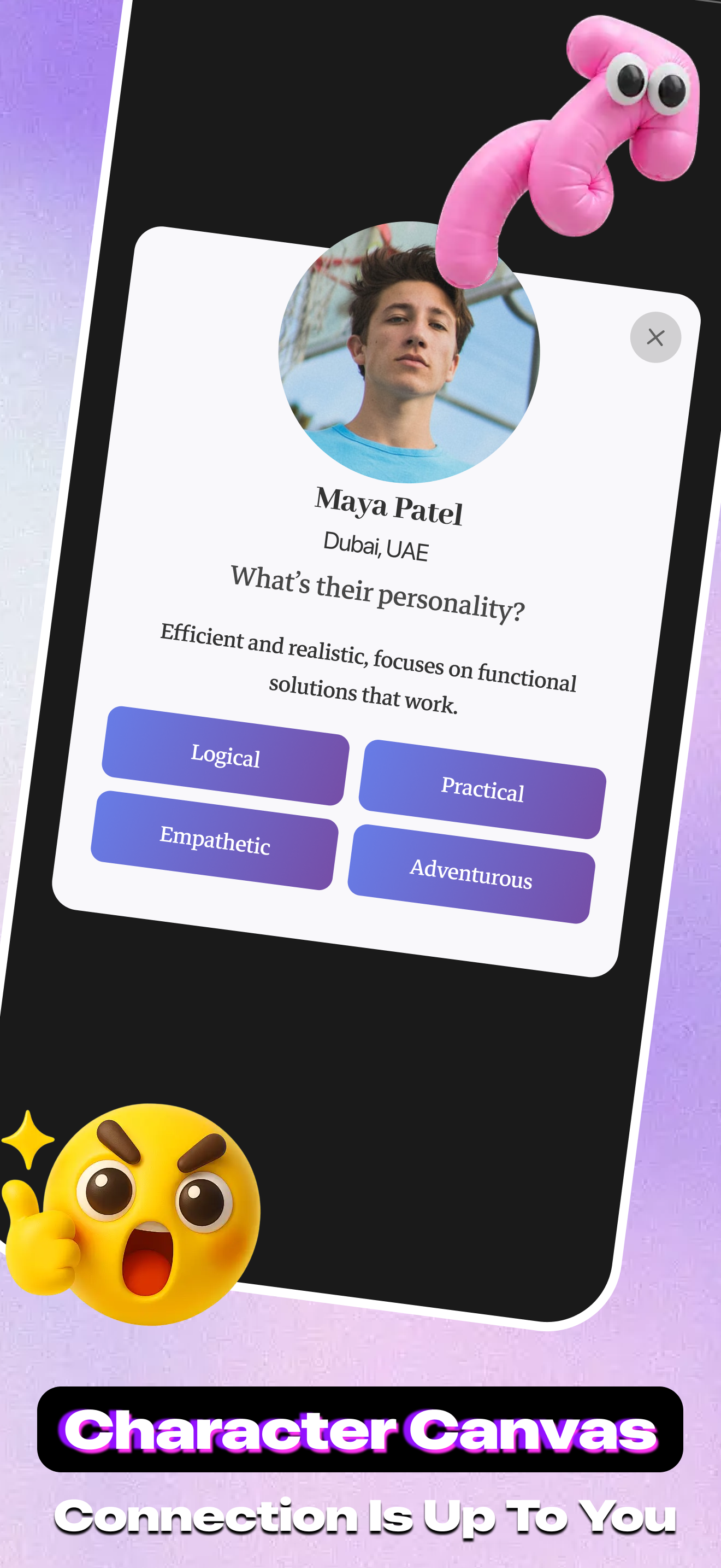 Resonate Friend-Personality