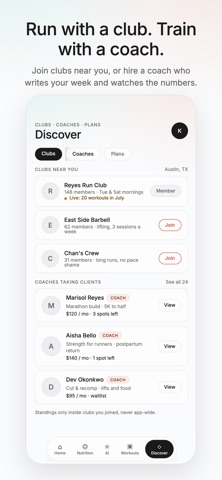 Siloh: Meal & Workout Planner Screenshot 5 of 10