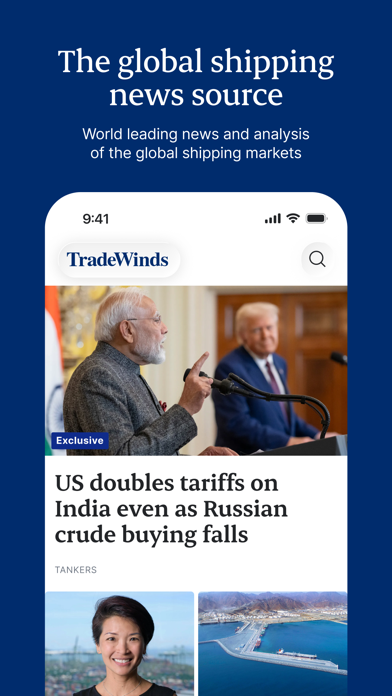 Screenshot #1 pour TradeWinds News