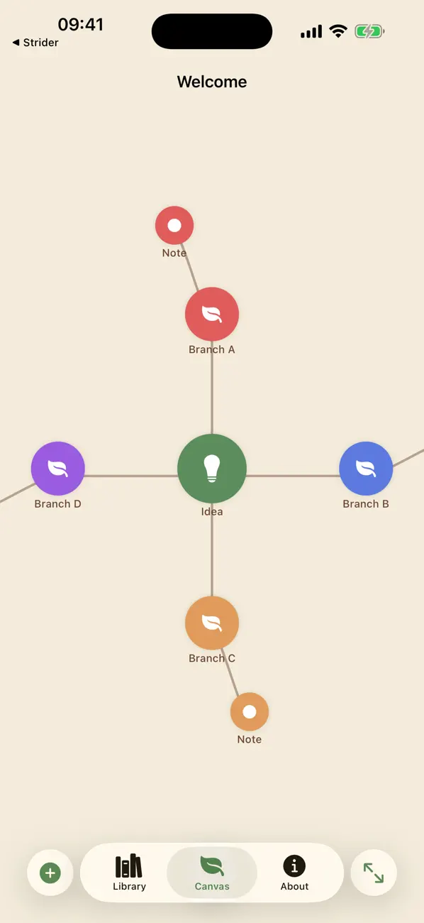 Screenshot #2 pour Tendril Mindmap