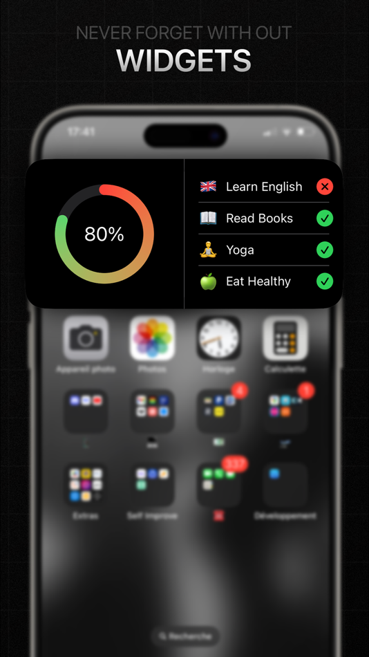 #3. Habit Tracker - monk! (iOS) Podle: Thomas JANSKI