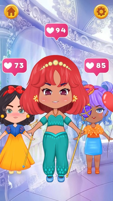 Chibi Dolls DIY Anime Princess Screenshot