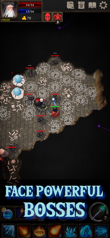 #8. All Who Wander: Roguelike RPG (iOS) Von: Michael Weil