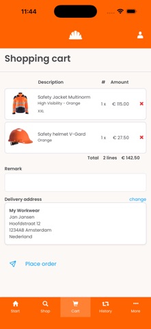 App screenshot