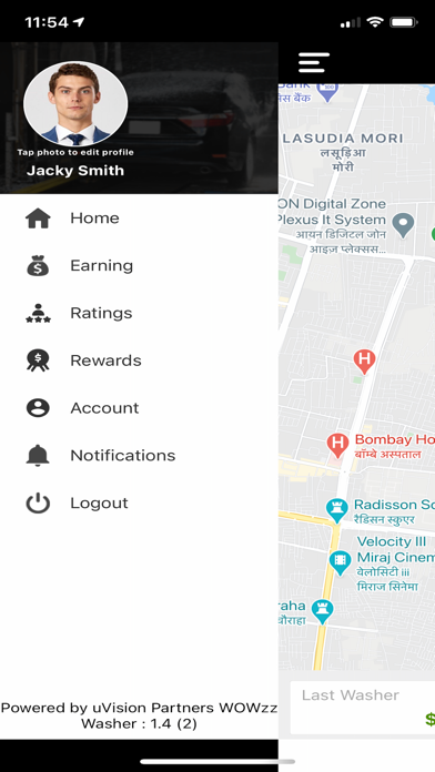 Wowzz - Partner and Associates iPhone screenshot 1 - Utilities app