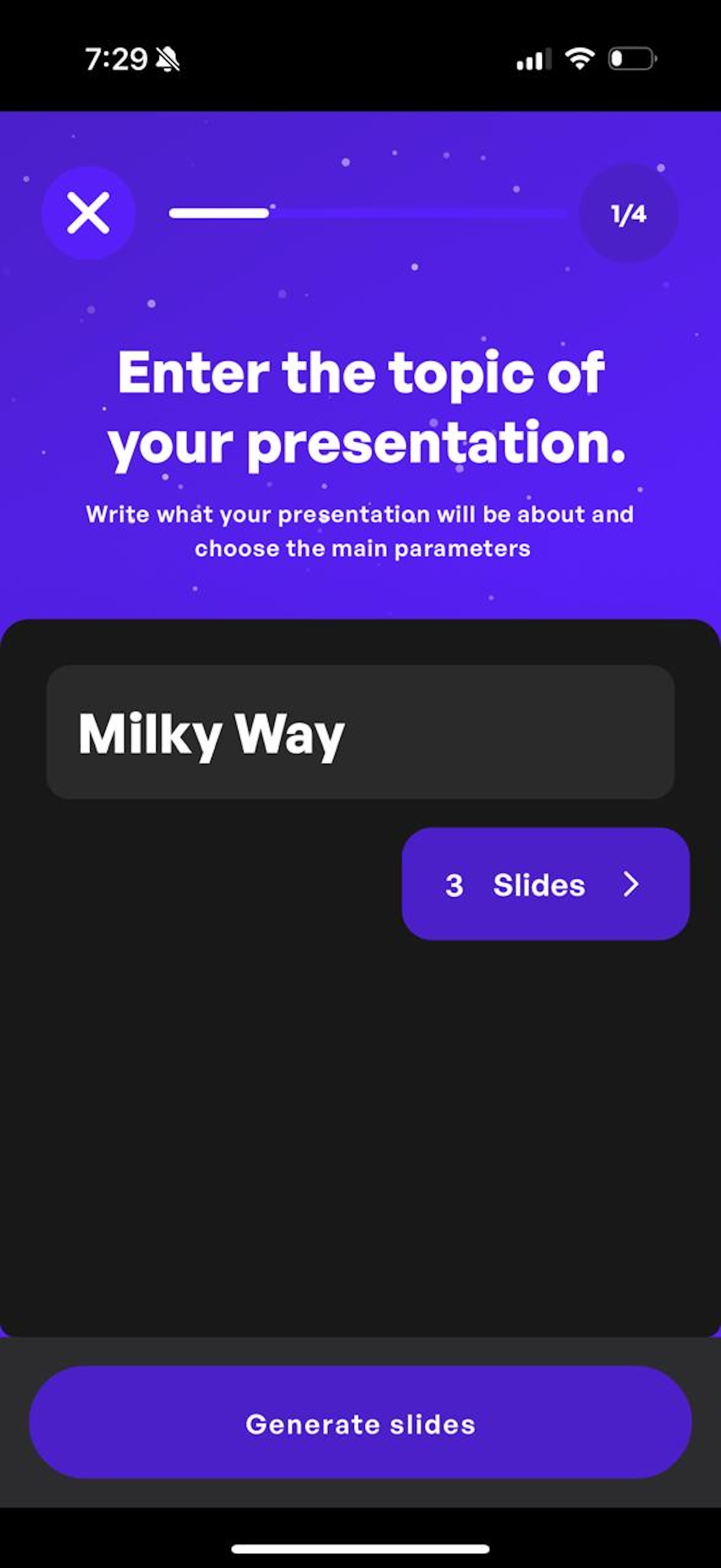 AI Presentation Generator