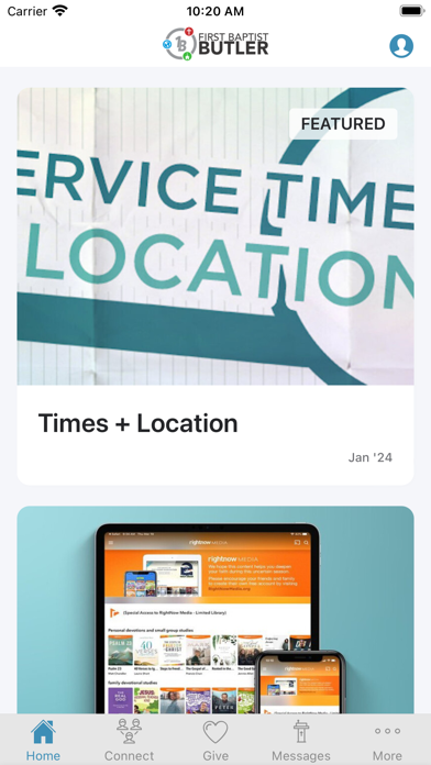 FBC Butler iPhone screenshot 1 - Lifestyle app
