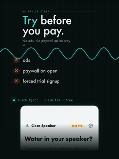 Clear Speaker — Water Eject screenshot 13