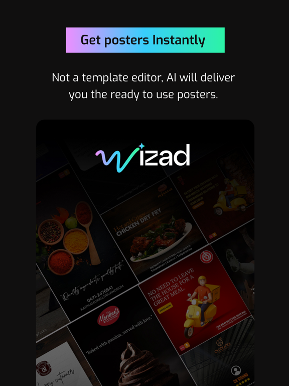 Wizad: AI Posters and Videos