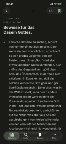Summe der Theologie iPhone screenshot