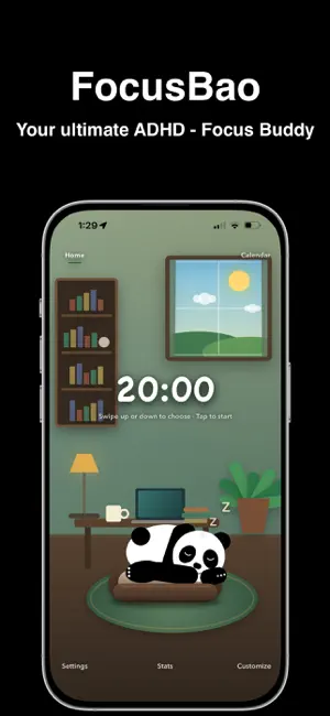 FocusBao - Focus with ADHD screenshot 1