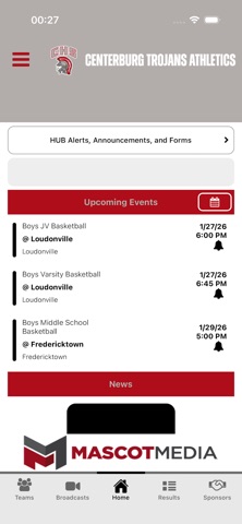 Centerburg Trojans Athletics iPhone screenshot