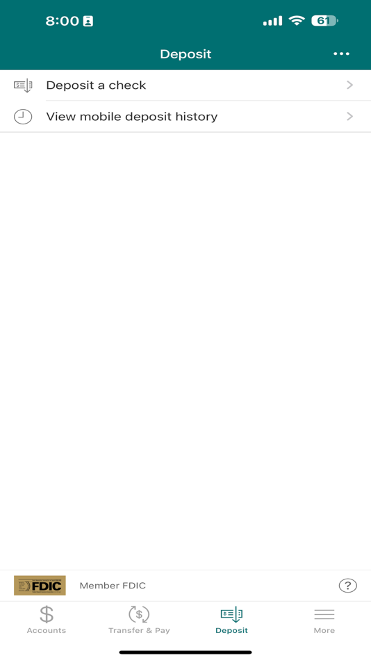 #5. MB Mobile Banking App (iOS) By: The Middlefield Banking Company