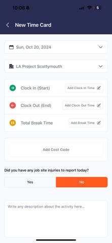 Mason Workforce iPhone screenshot