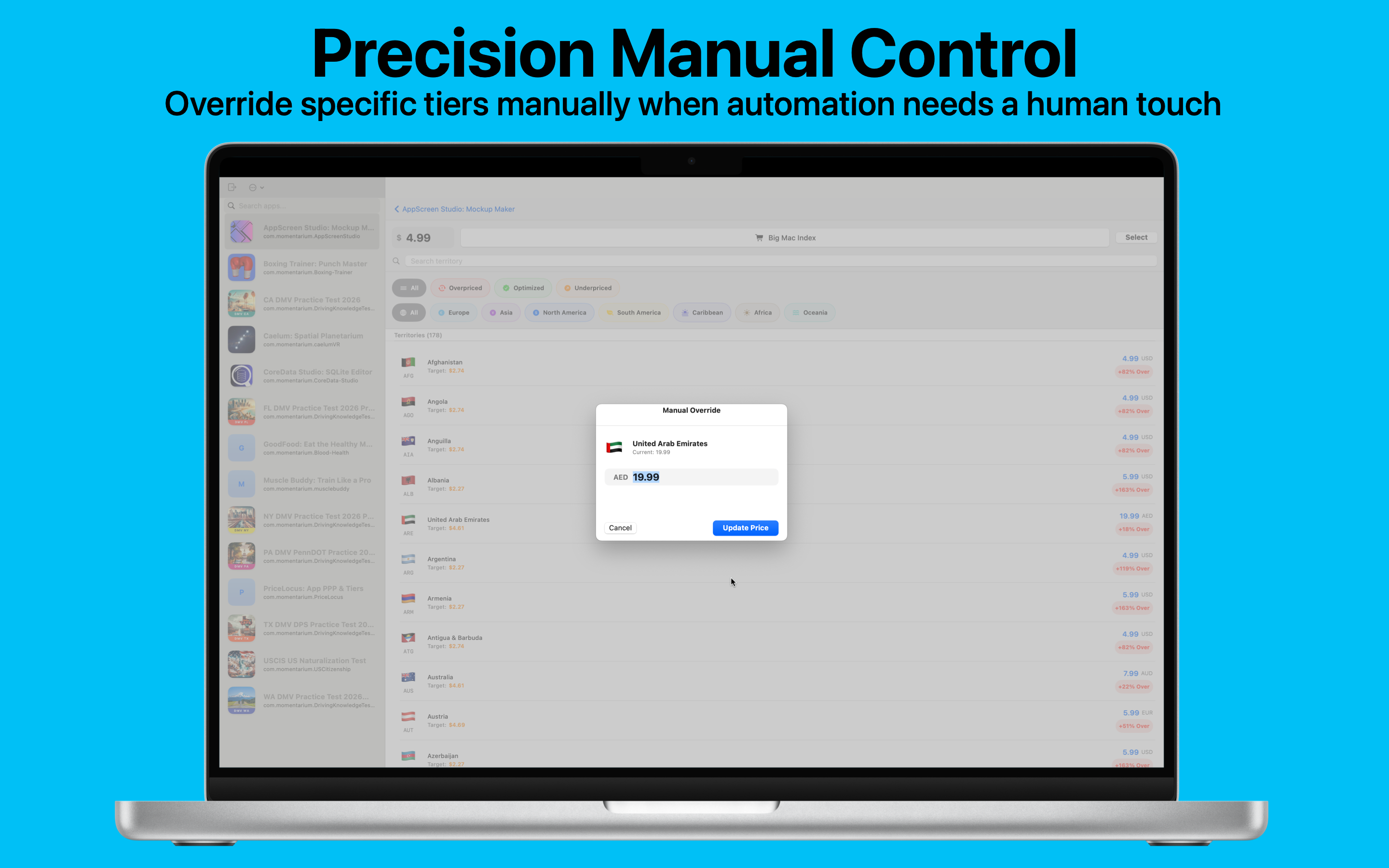 PriceLocus: App Price Localize screenshot 17