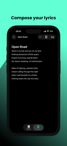 Rhymate Screenshot 1 of 3