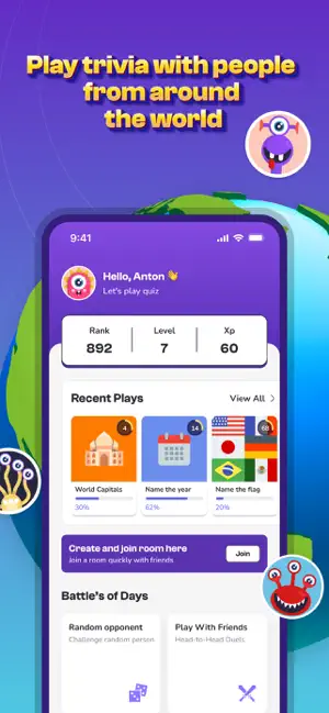 QuizWiz - Trivia App screenshot 1