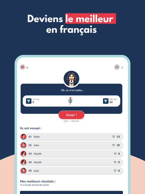Français sans Fautes - Grammar iPad screenshot 4 - Education app