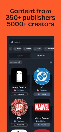 Screenshot von GlobalComix: Comics And Manga auf dem iPhone 2