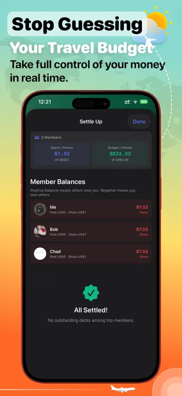 Travel Spend Presupuesto Viaje screenshot 6 of 6