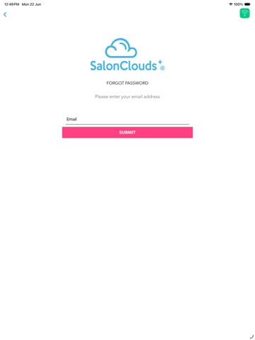 Salon Clouds Intake app screenshot 2