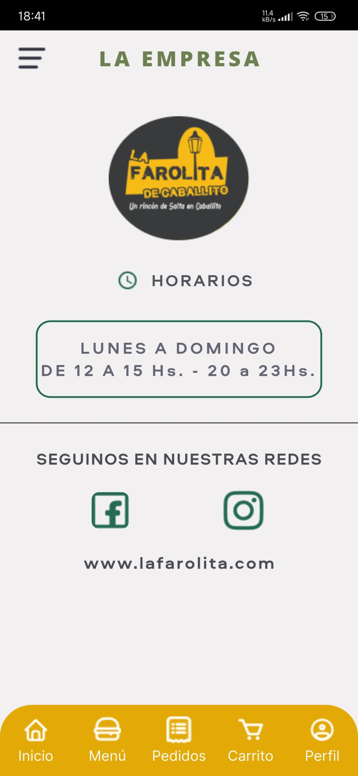 LaFarolita screenshot 4
