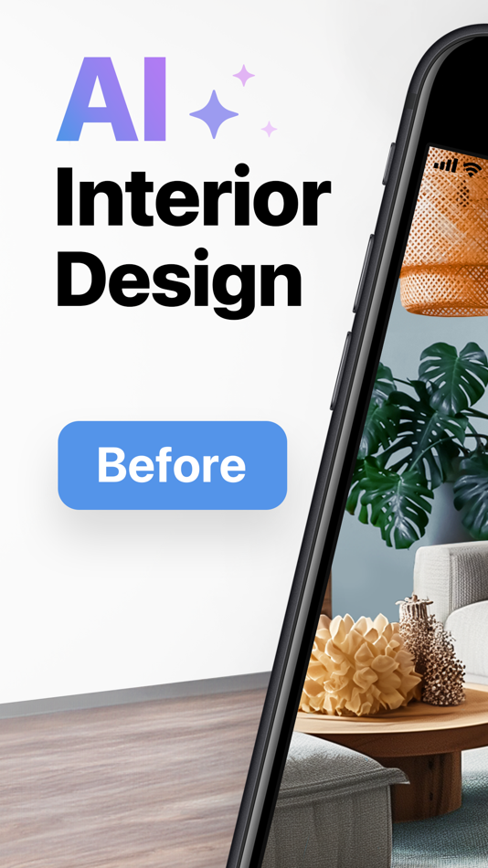 #1. Interium – AI Interior Design (iOS) 由: AIBY