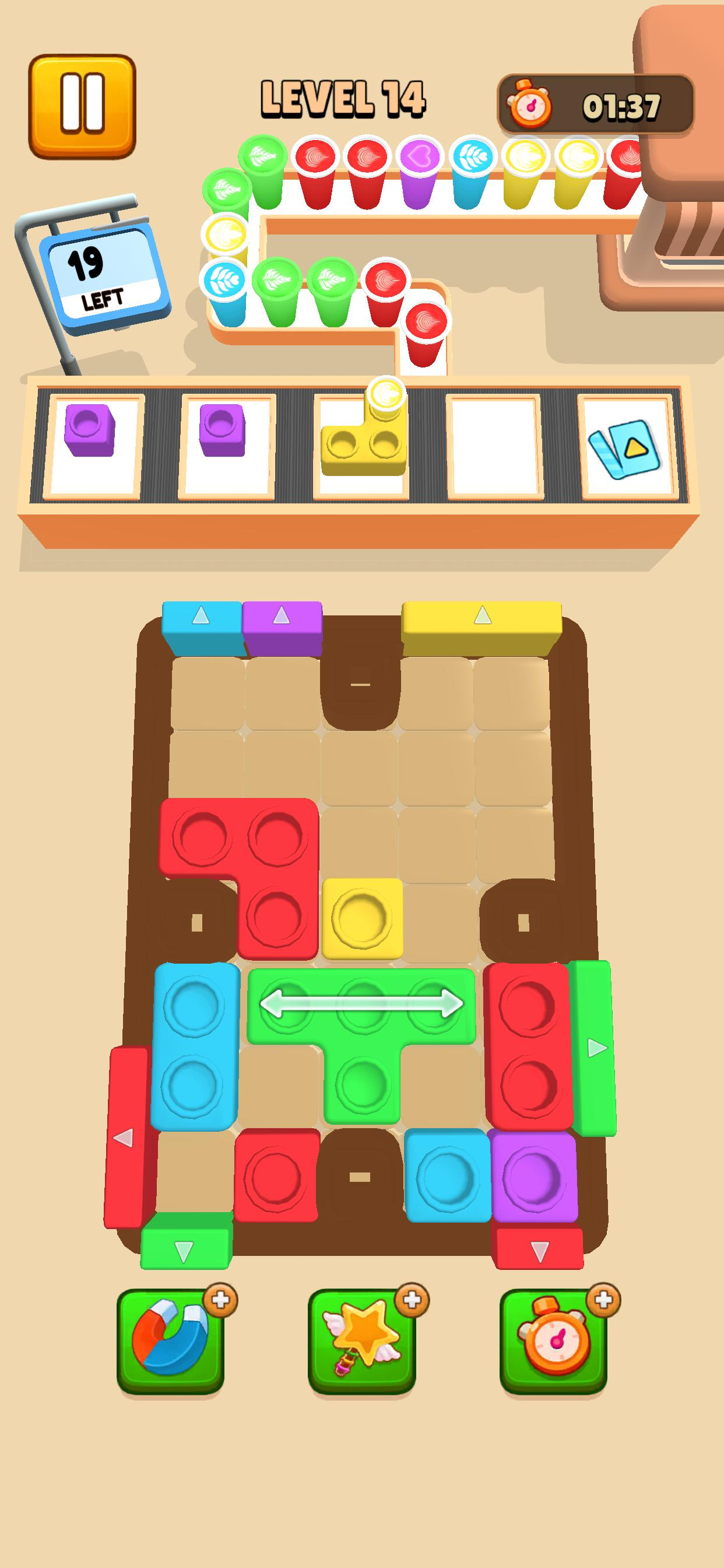 Coffee Jam: Puzzle Stack Sort
