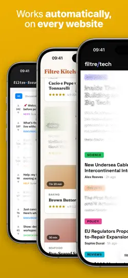 Capture d'écran de Filtre - Keyword Filter sur iPhone 2